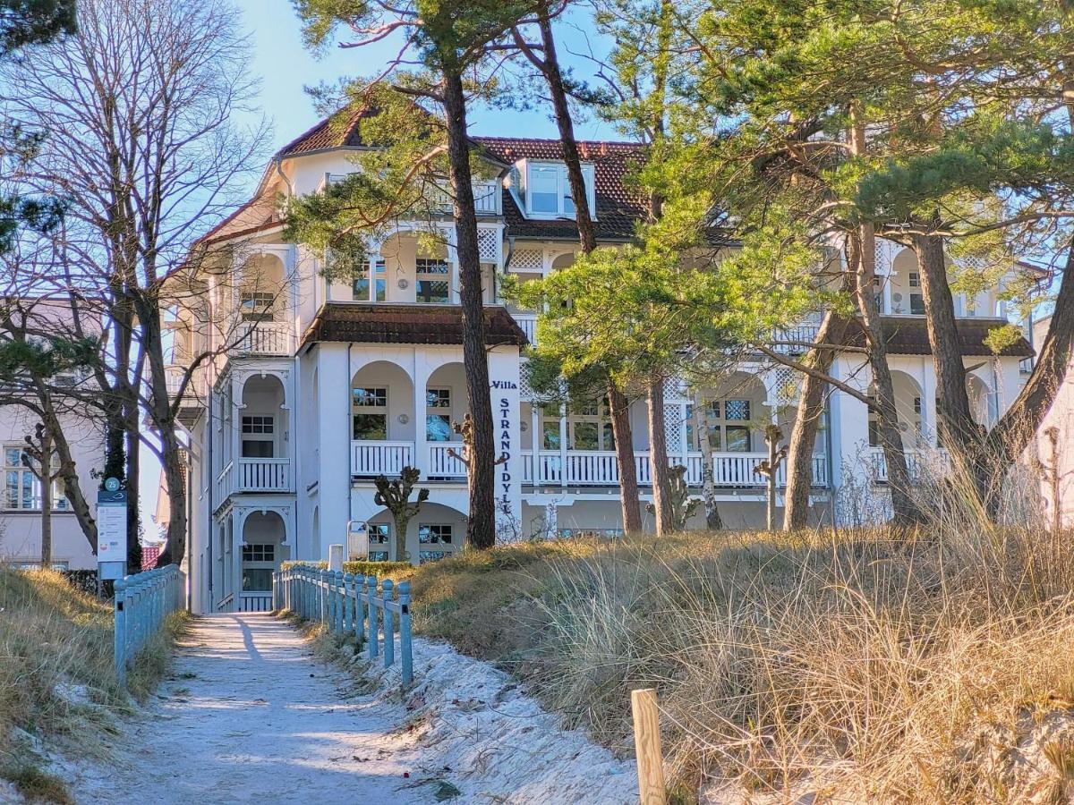 Villa Strandidyll In Binz - Wg 11 Mit Meerblick Und Zwei Balkonen Екстер'єр фото