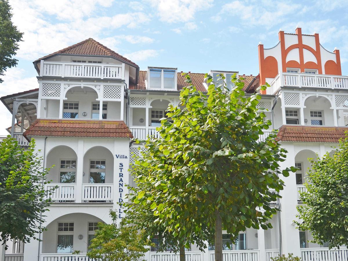 Villa Strandidyll In Binz - Wg 11 Mit Meerblick Und Zwei Balkonen Екстер'єр фото